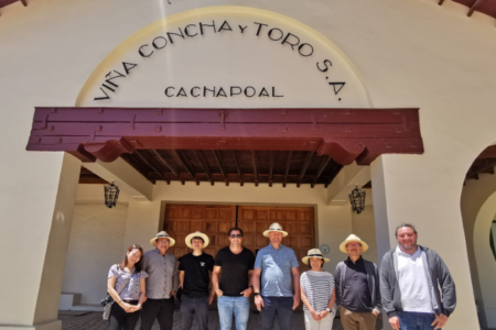 Equipo de Mercian visitó Viña Concha y Toro