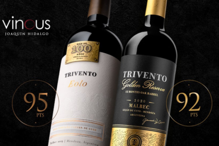 Trivento obtiene grandes puntajes en VINOUS